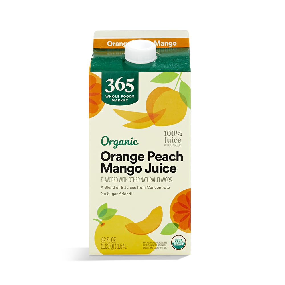 Amazon.com : 365 By Whole Foods Market, Organic Orange Peach Mango